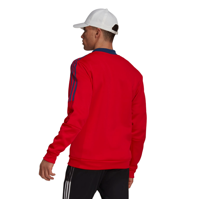 Adidas Men's ARSENAL TIRO ANTHEM JACKET-SCARLET