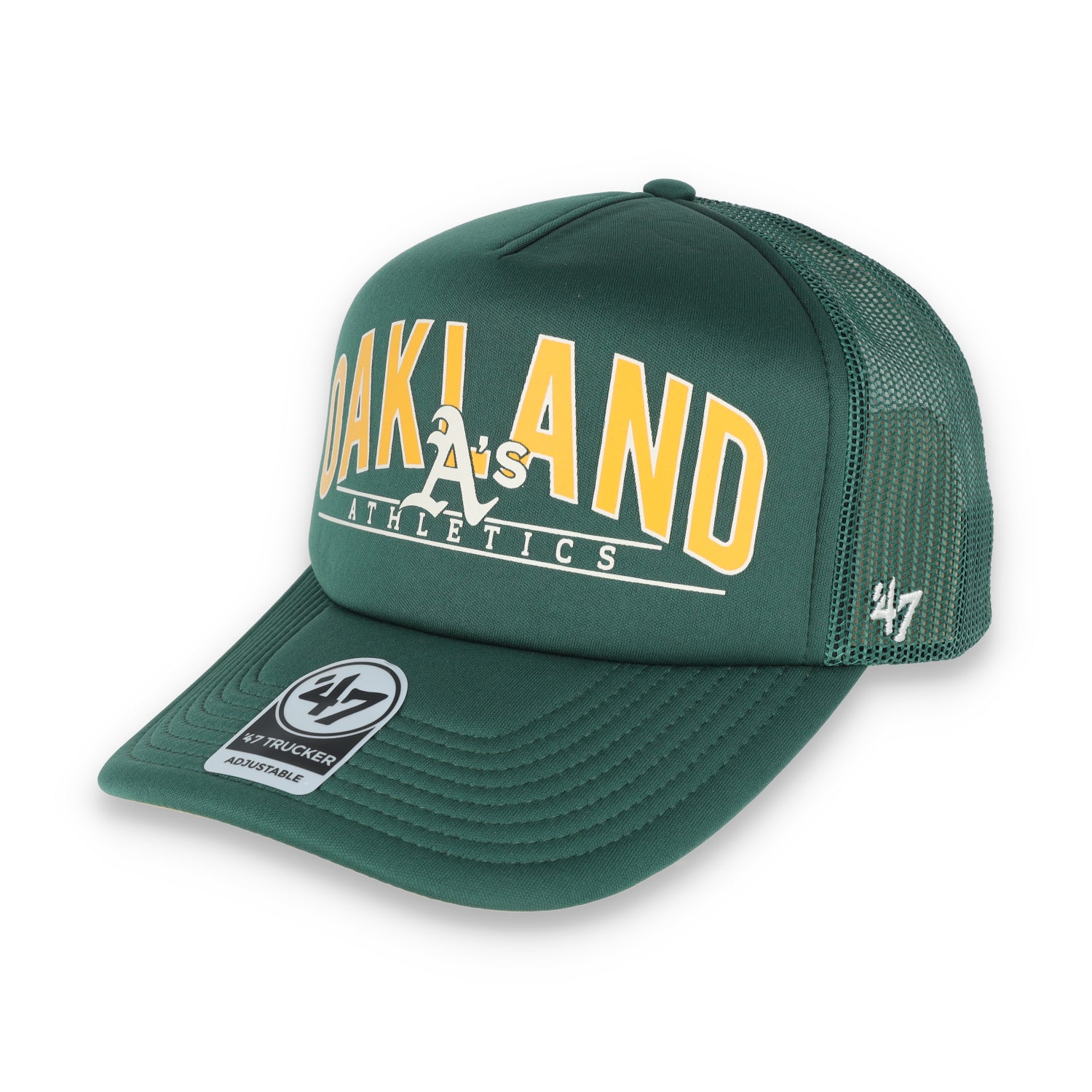 '47 BRAND OAKLAND ATHLETICS FOAM BACKHAUL TRUCKER