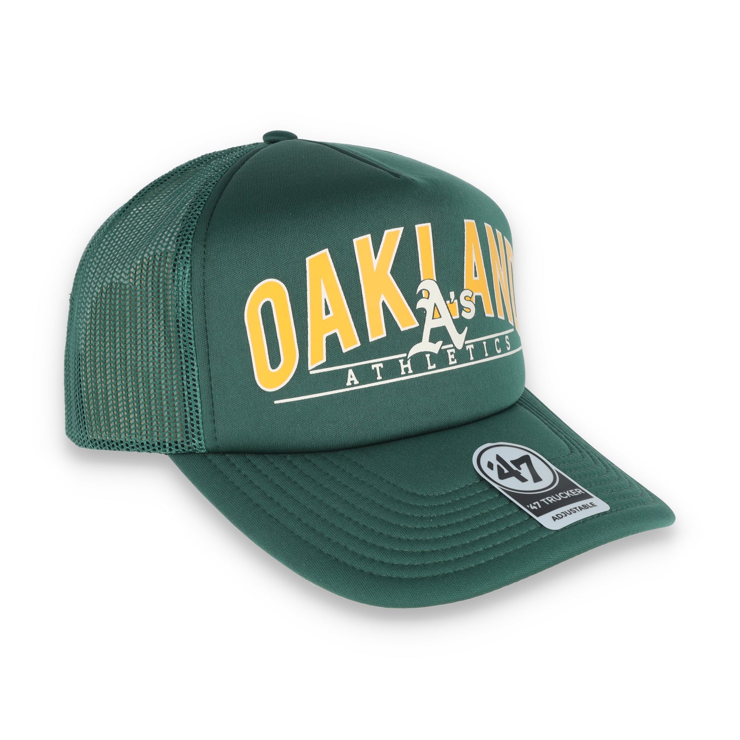 '47 BRAND OAKLAND ATHLETICS FOAM BACKHAUL TRUCKER