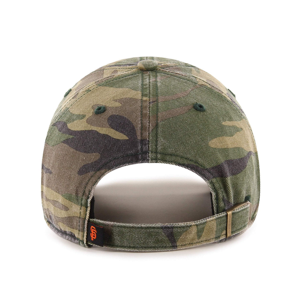 '47 BRAND SAN FRANCISCO GIANTS CAMO '47 CLEAN UP ADJUSTABLE HAT