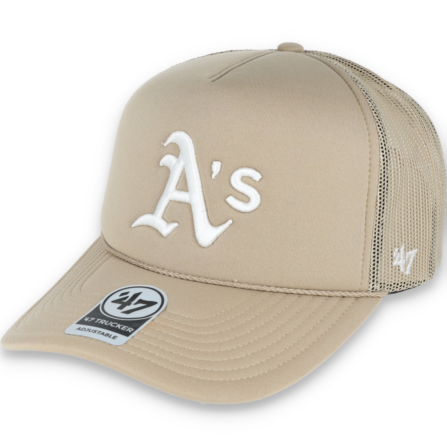 '47 BRAND OAKLAND ATHLETICS FOAM FRONT MESH '47 TRUCKER