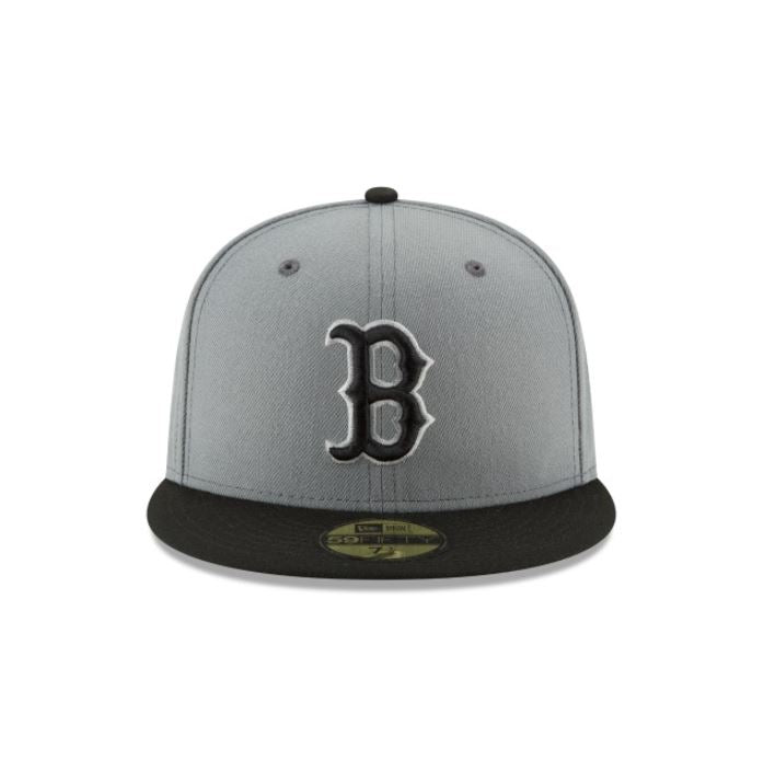 BOSTON RED SOX MLB BASIC COLLECTION 59FIFTY FITTED-GREY/BLACK