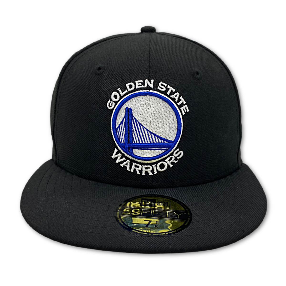 GOLDEN STATE WARRIORS NEW ERA OTC 59FIFTY HAT-BLACK/WHITE nvsoccer.com The Coliseum