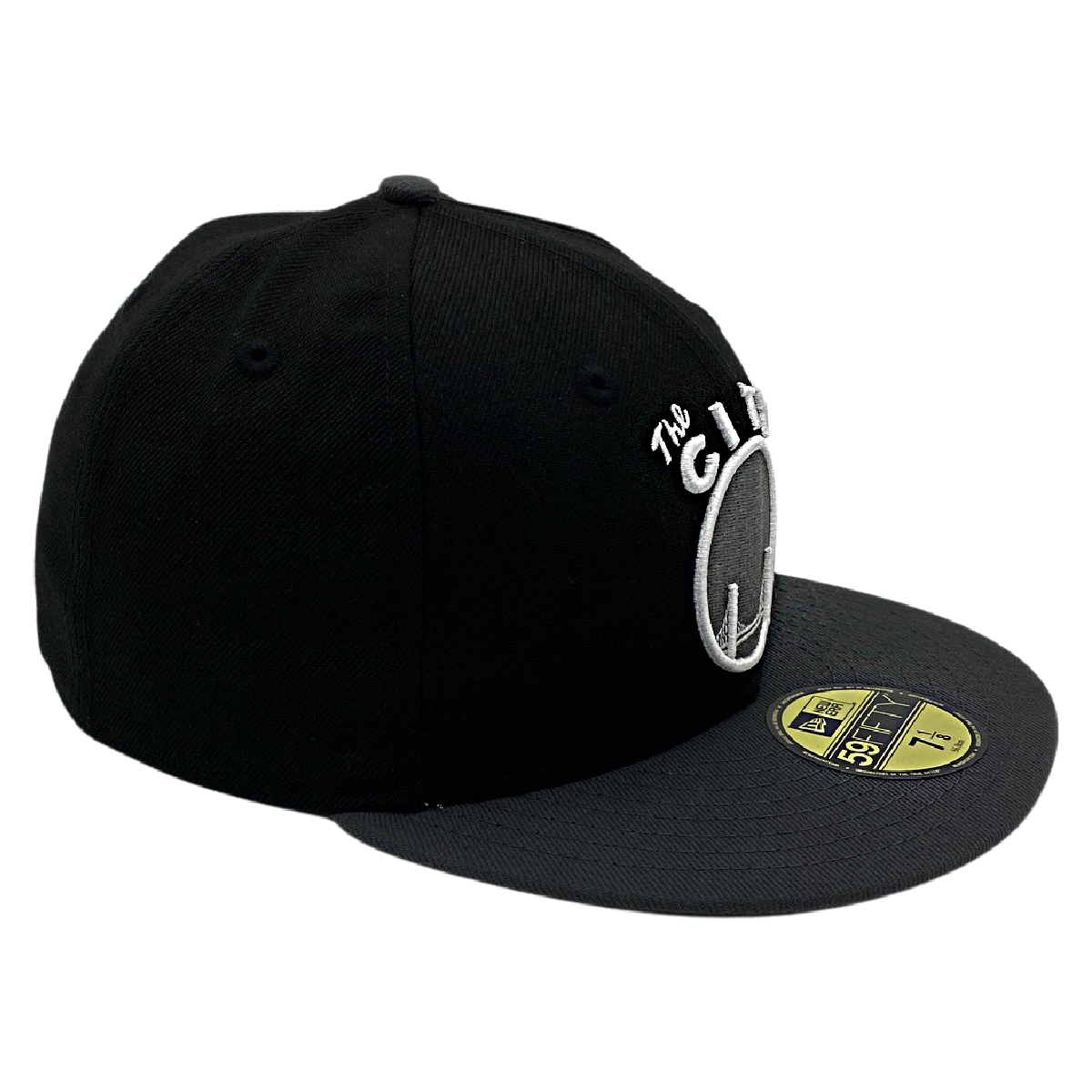 GOLDEN STATE WARRIORS NEW ERA 59FIFTY HAT-BLACK/GRAPHITE Nvsoccer.com Thecoliseum