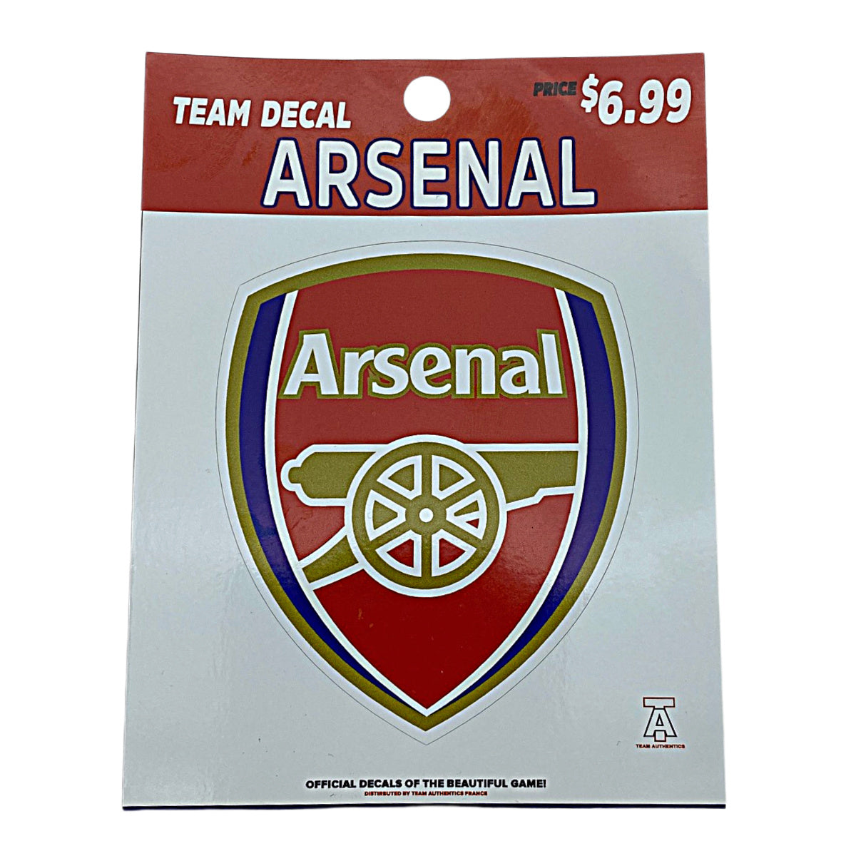 TEAM AUTHENTICS ARSENAL F.C. TEAM CREST DECAL Nvsoccer.com The coliseum 