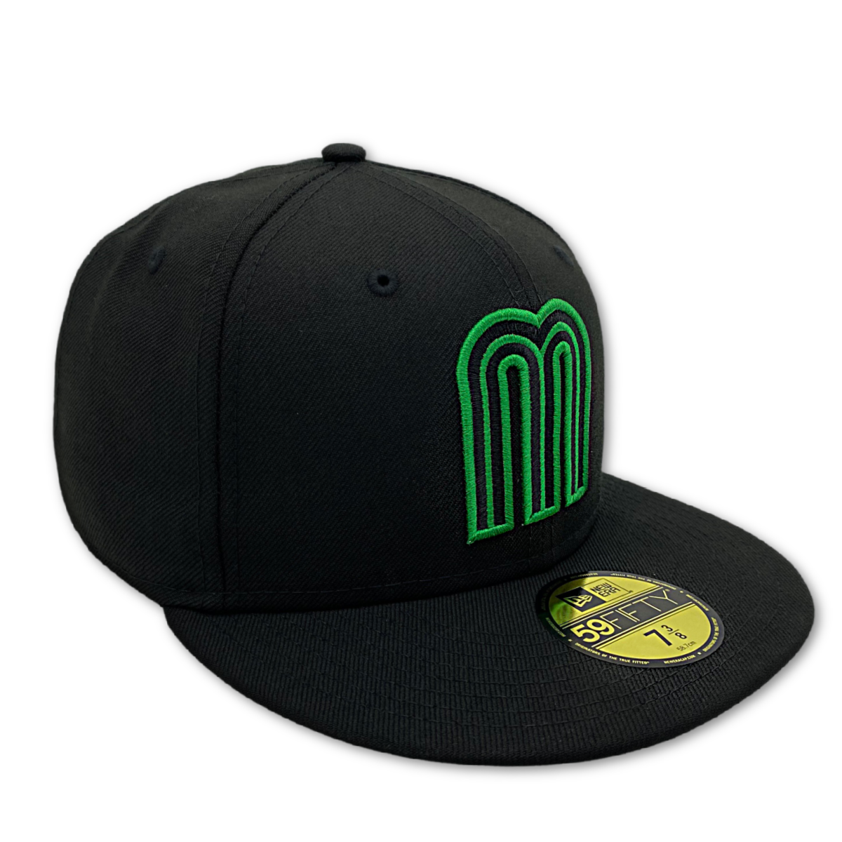 NEW ERA OFFICIAL WBC MEXICO TEAM 59FIFTY FITTED HAT-BLK