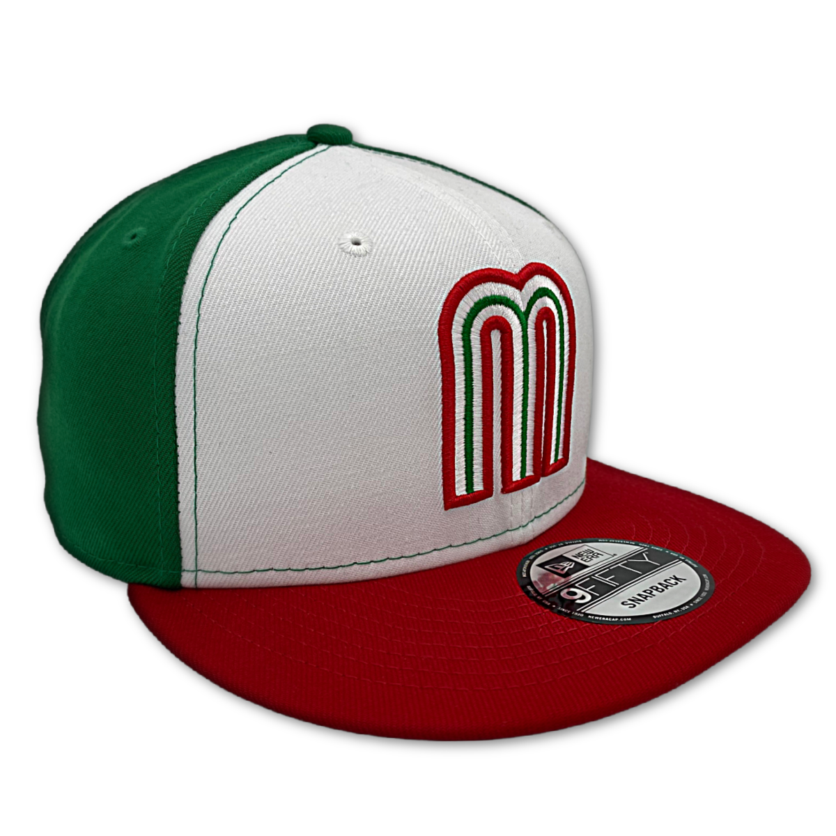 NEW ERA OFFICIAL WBC MEXICO TEAM TRI COLOR 9FIFTY FITTED HAT nvsoccer.com The Coliseum