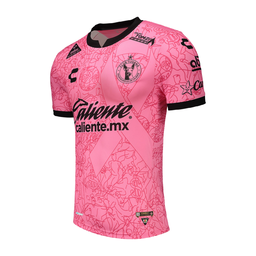 CHARLY MEN'S CLUB TIJUANA XOLOS Breast Cancer Awareness Month Jersey 21/22