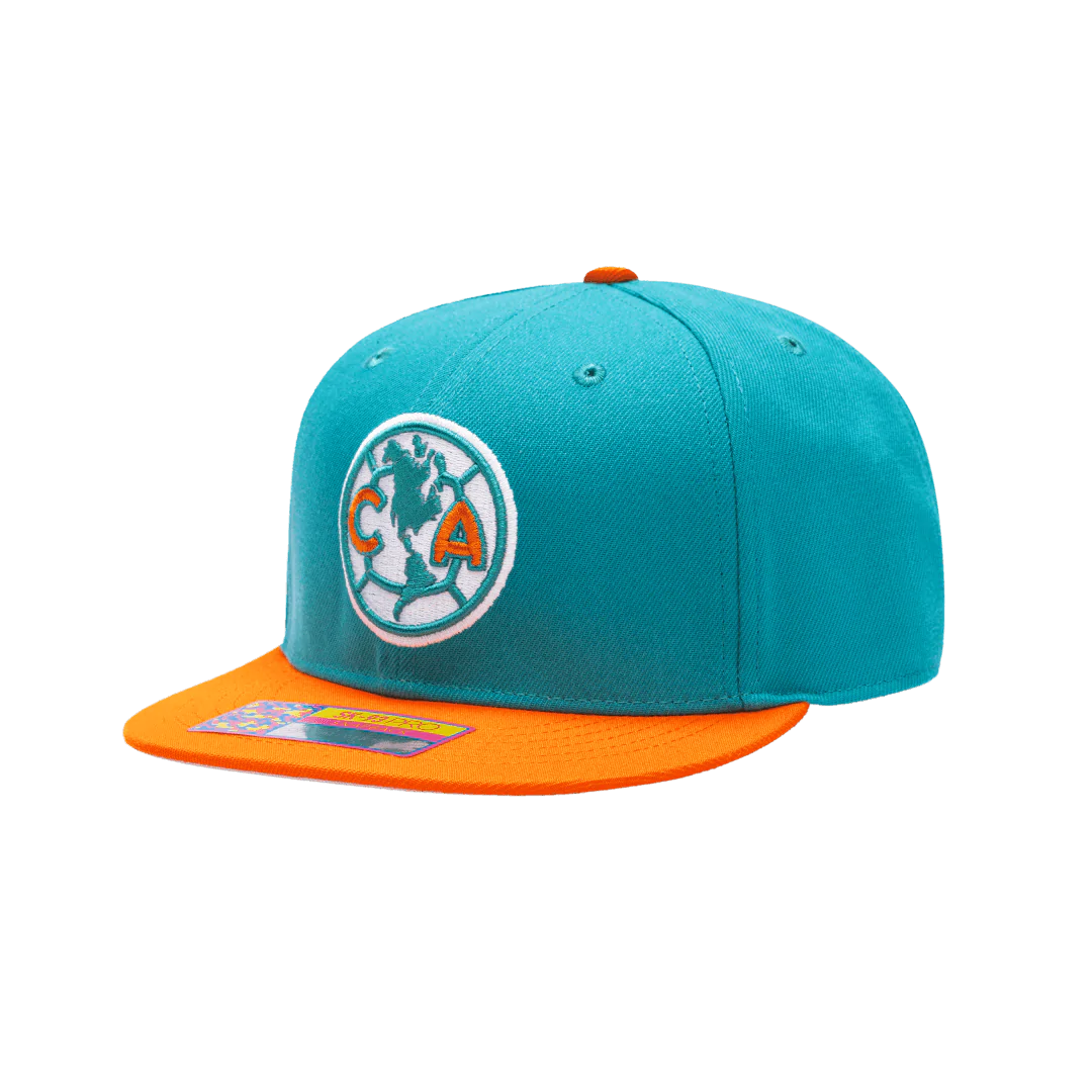 FI CLUB AMERICA AMERICA'S GAME SNAPBACK HAT