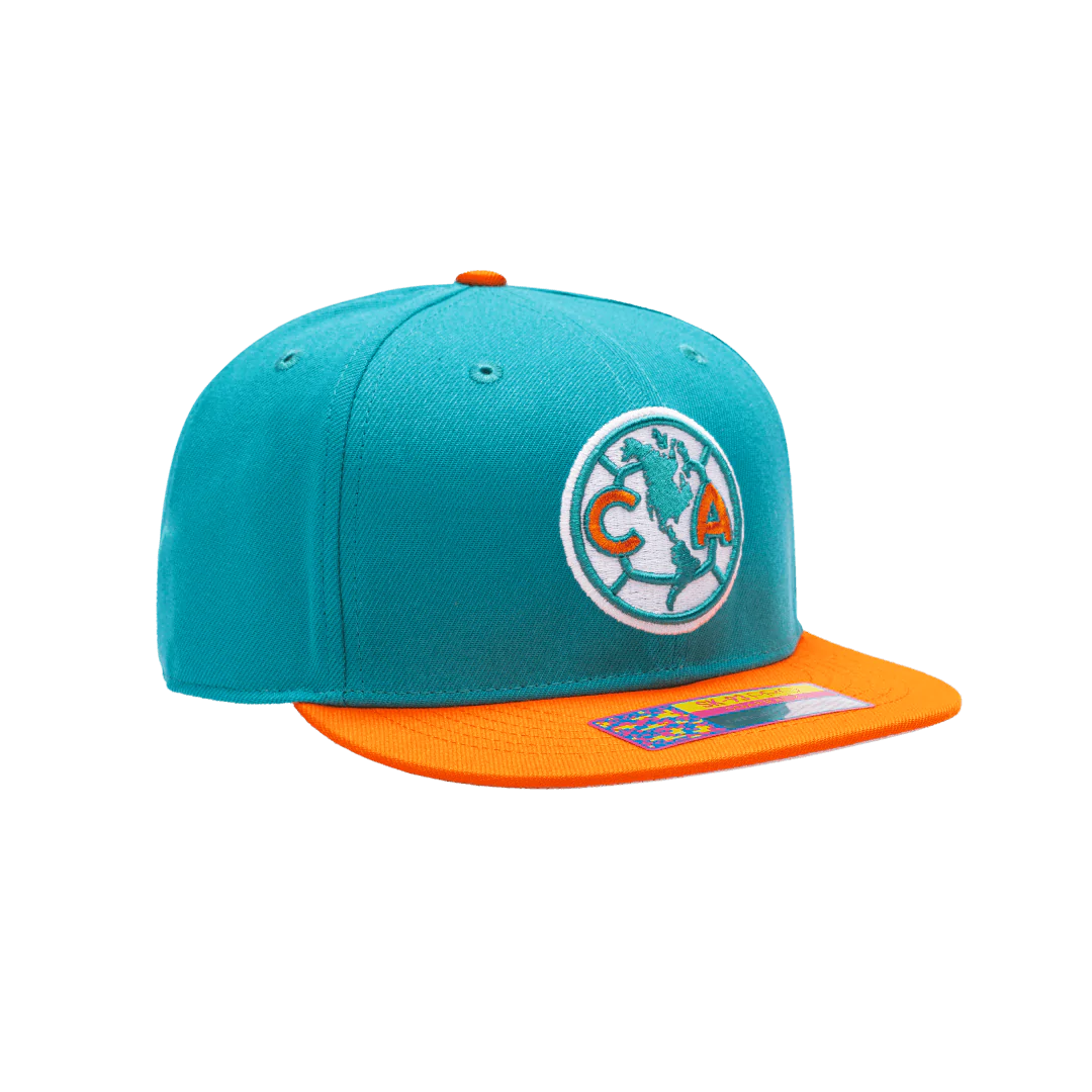 FI CLUB AMERICA AMERICA'S GAME SNAPBACK HAT