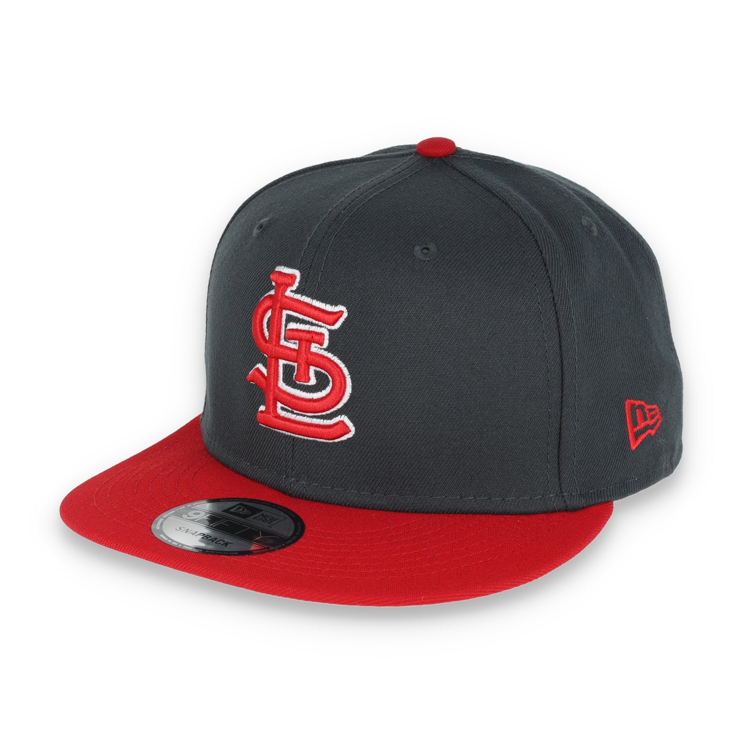 New Era ST Louis Cardinals 2-Tone Color Pack 9FIFTY Snapback Hat- Grey/Scarlet