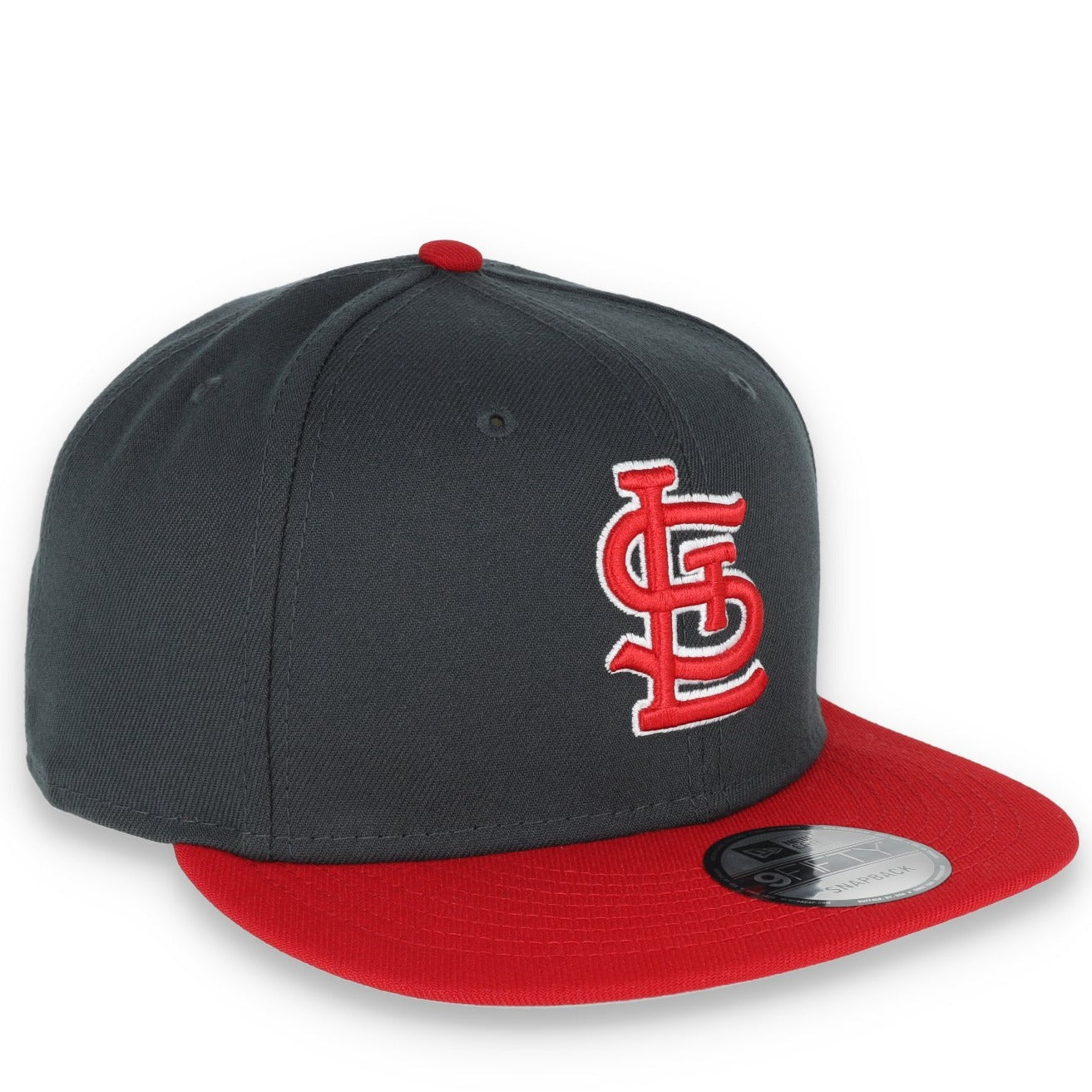 New Era ST Louis Cardinals 2-Tone Color Pack 9FIFTY Snapback Hat- Grey/Scarlet