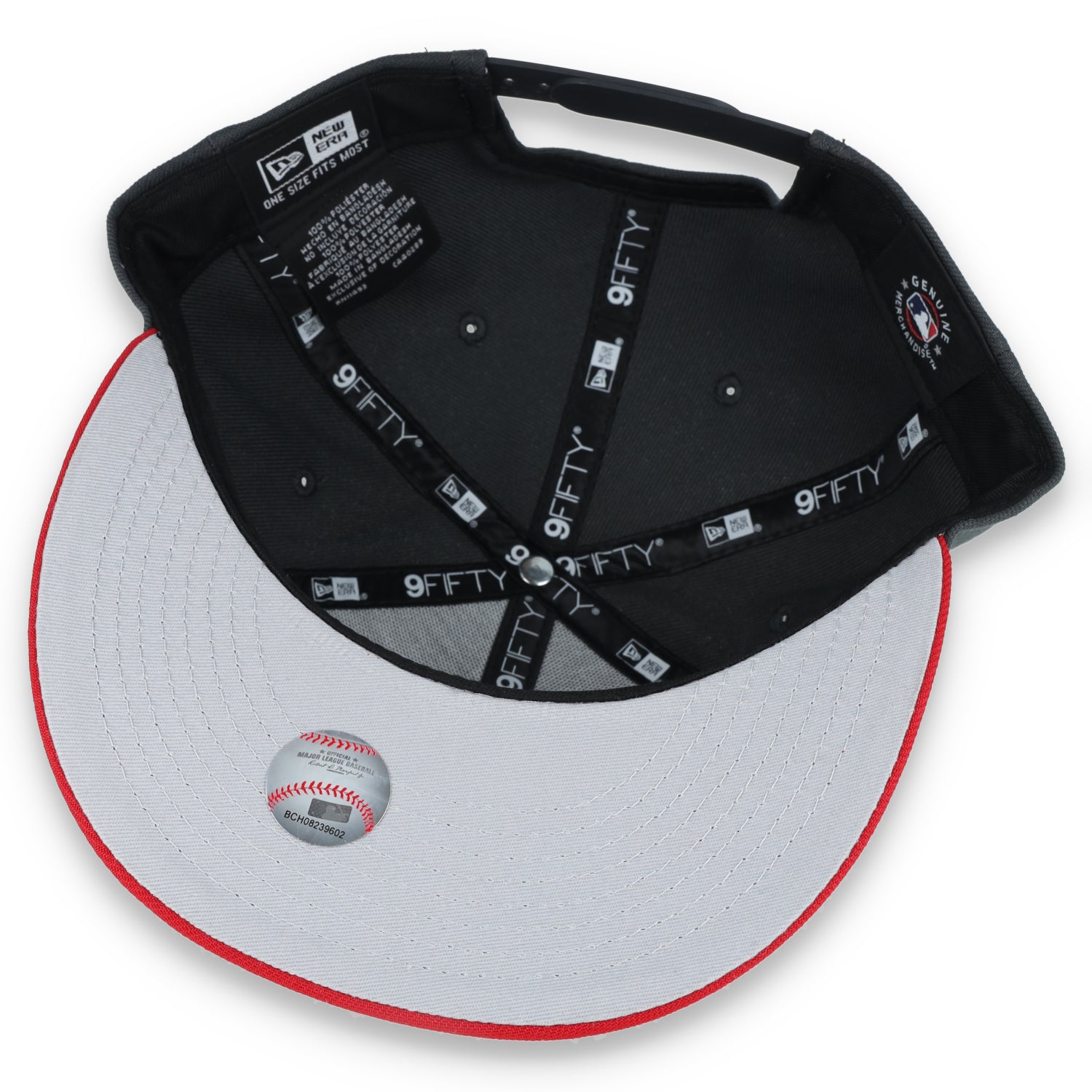 New Era ST Louis Cardinals 2-Tone Color Pack 9FIFTY Snapback Hat- Grey/Scarlet