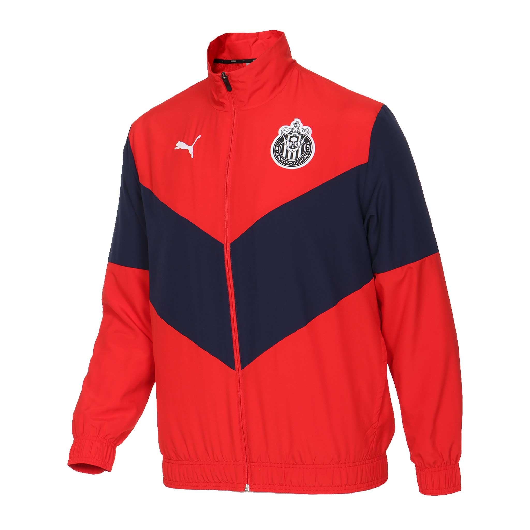 Puma Chivas Pre Match Jacket-RED/ROYAL