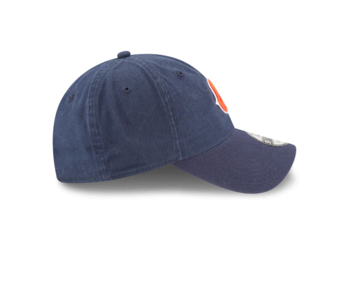 CHICAGO BEARS NEW ERA CORE CLASSIC BLACK 9TWENTY ADJUSTABLE HAT