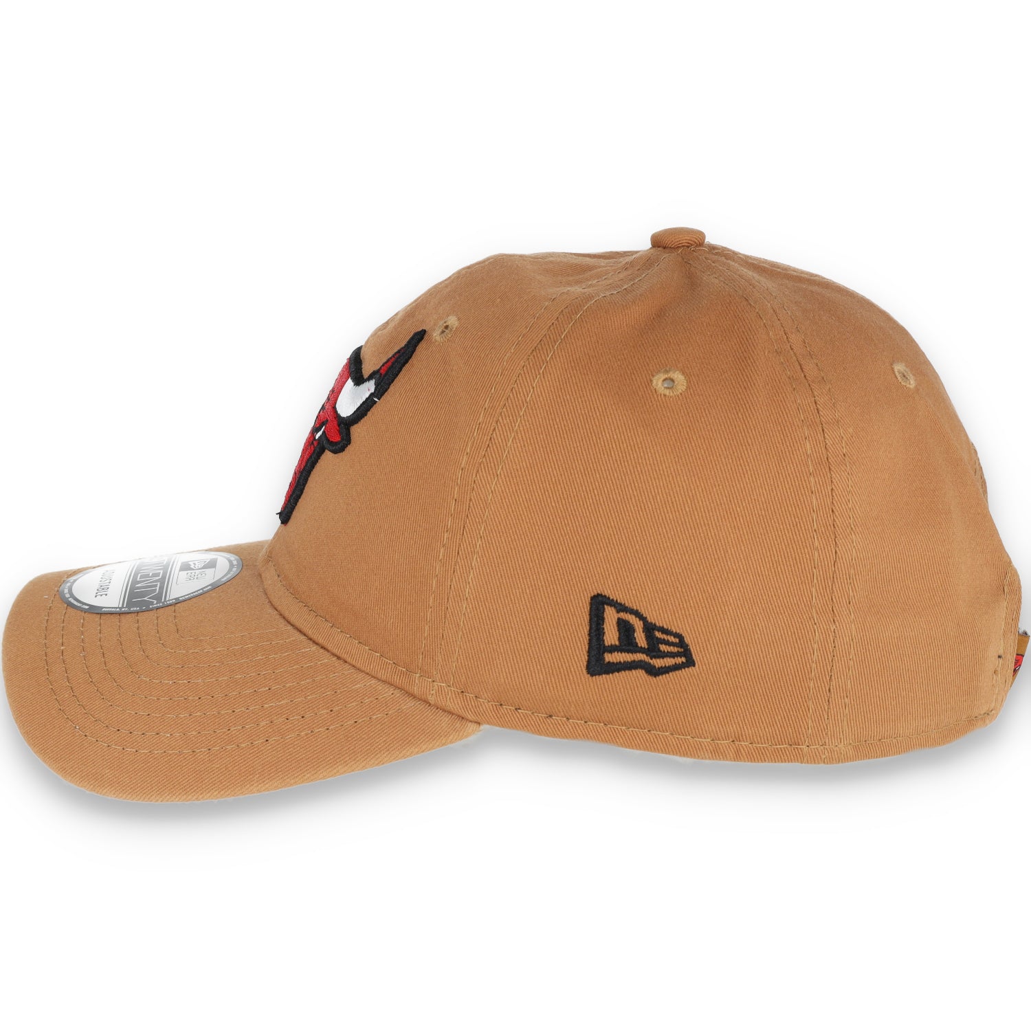 CHICAGO BULLS NEW ERA CORE CLASSIC 9TWENTY ADJUSTABLE-TAN