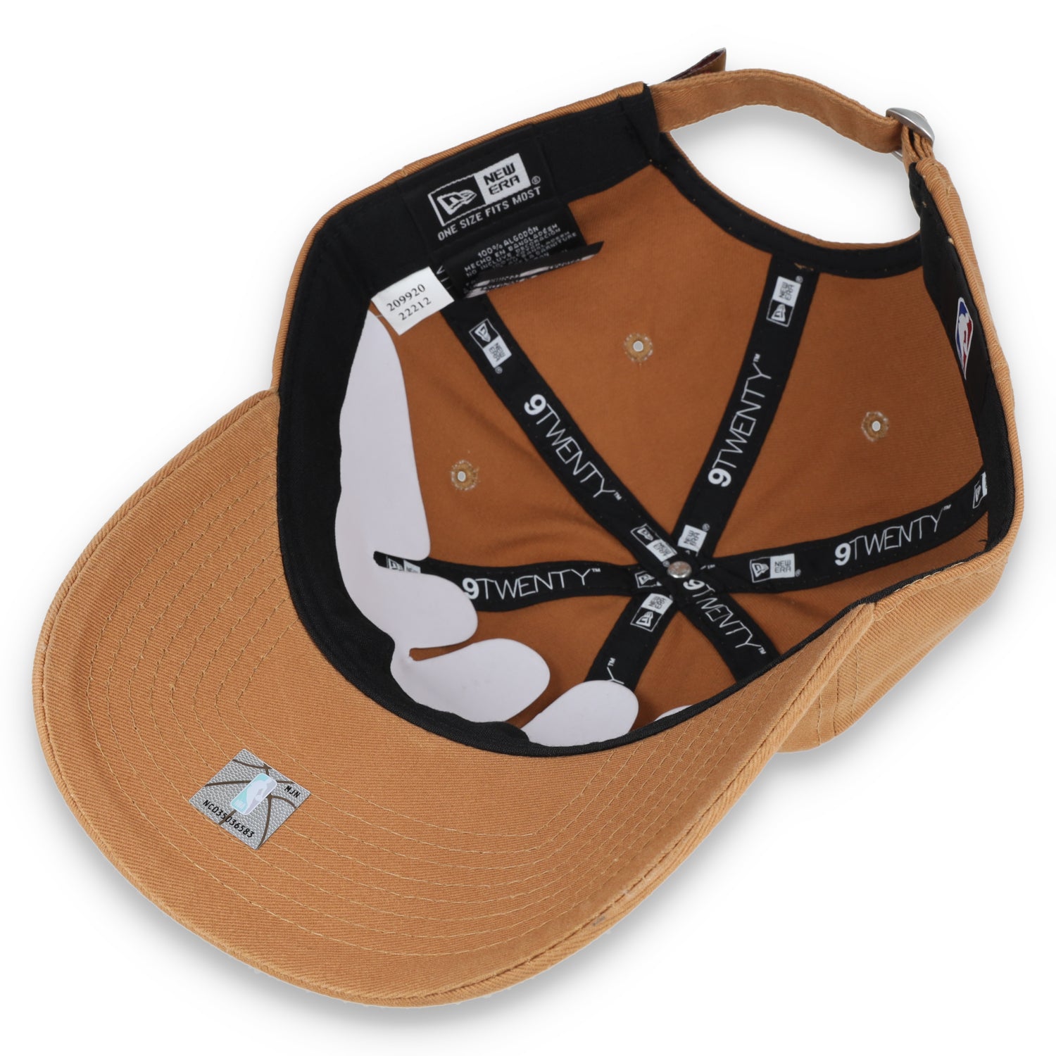 CHICAGO BULLS NEW ERA CORE CLASSIC 9TWENTY ADJUSTABLE-TAN
