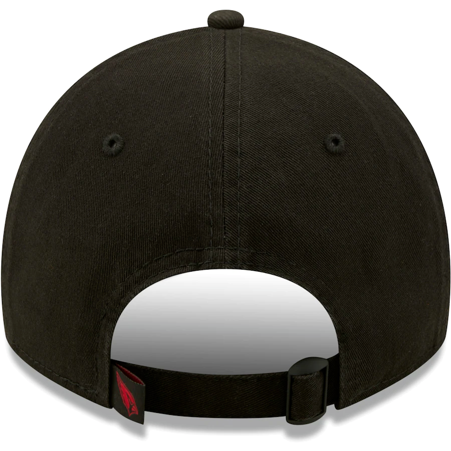 Arizona Cardinals New Era 2.0 Core Classic 9TWENTY Adjustable Hat - Black