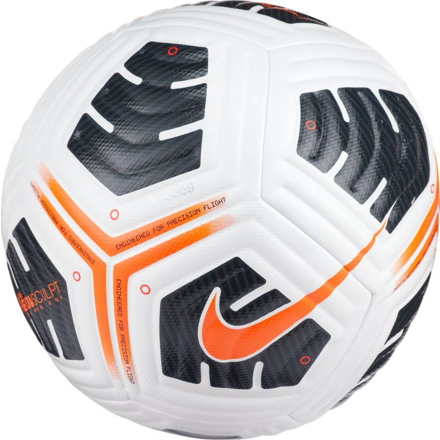 Nike Academy Pro Soccer Ball-WHITE/BLACK/TOTAL ORANGE