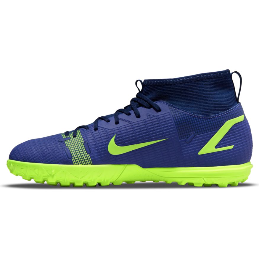 Nike Jr. Mercurial Superfly 8 Academy TF-LAPIS/VOLT-BLUE VOID