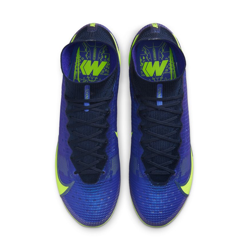 Nike Mercurial Superfly 8 Elite FG-SAPPHIRE/VOLT-BLUE VOID