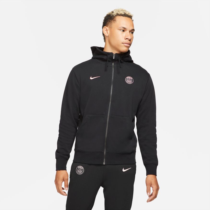 Nike Paris Saint-Germain Men's Full-Zip French Terry Soccer Hoodie