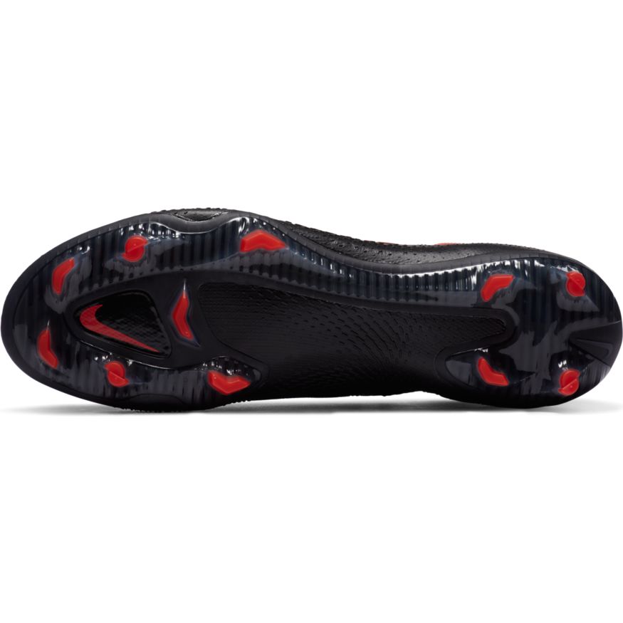 Nike Phantom GT Elite Dynamic Fit FG-BLACK/CHILE RED-DK SMOKE GREY