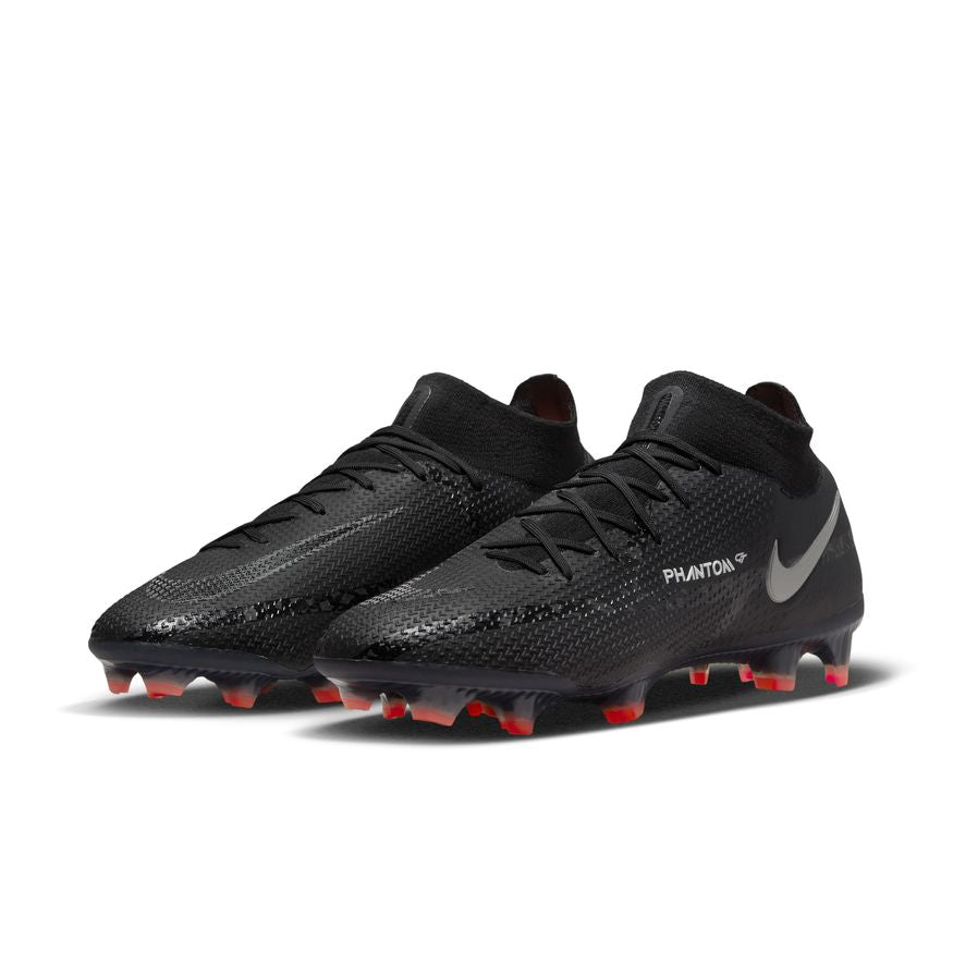 Nike Phantom GT2 Dynamic Fit Elite FG-BLACK/DK SMOKE GREY-SUMMIT WHITE