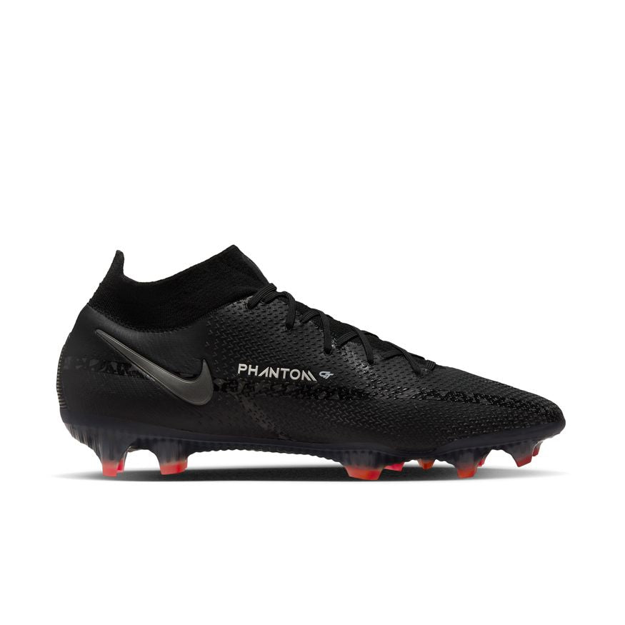 Nike Phantom GT2 Dynamic Fit Elite FG-BLACK/DK SMOKE GREY-SUMMIT WHITE