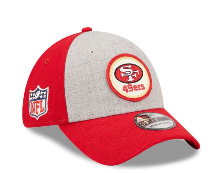 NEW ERA SAN FRANCISCO 49ERS NFL HISTORIC SIDELINE HOME 39THIRTY STRETCH FIT