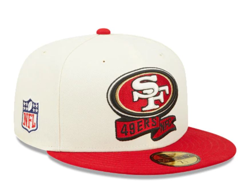 NEW ERA SAN FRANCISCO 49ERS OFFICIAL ON-FIELD SIDELINE 59FIFTY FITTED