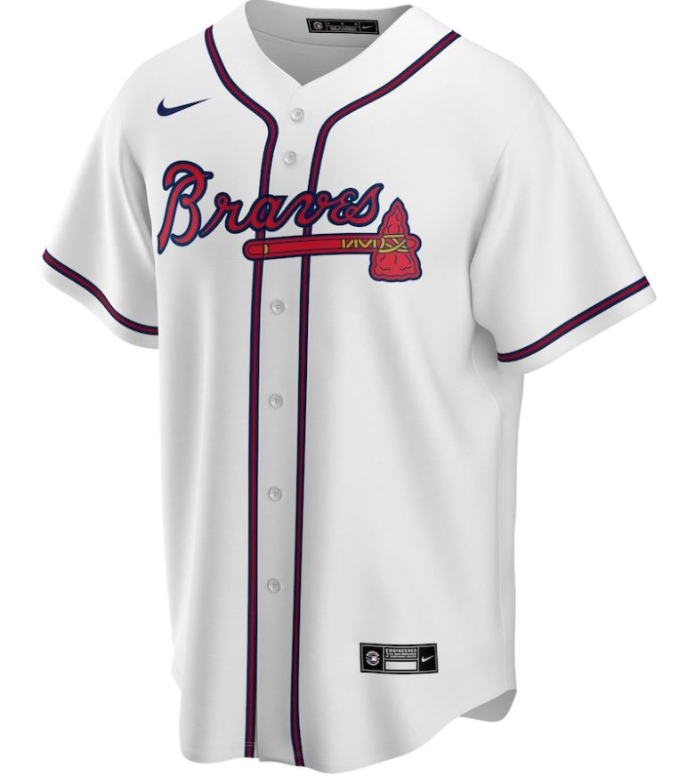 Nike Men's Atlanta Braves Home 2020 Replica Team Jersey