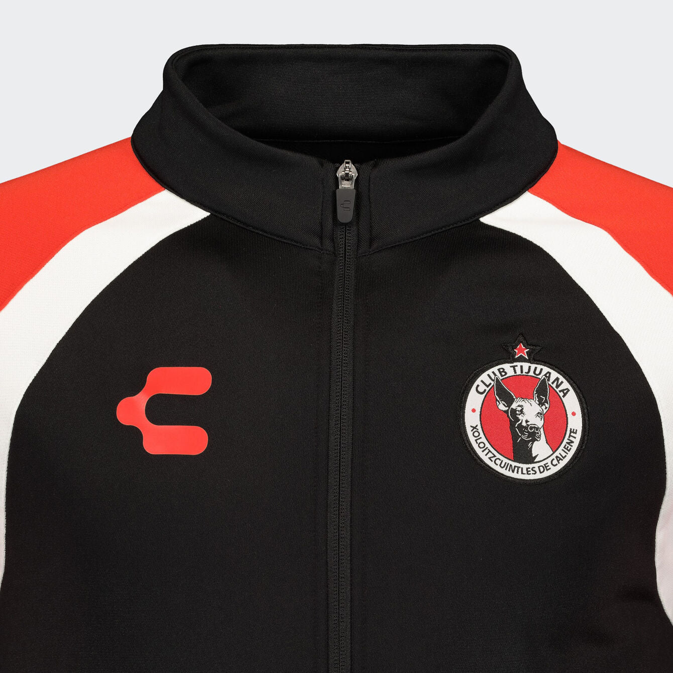 Charly Xolos Jacket-BLACK/Red