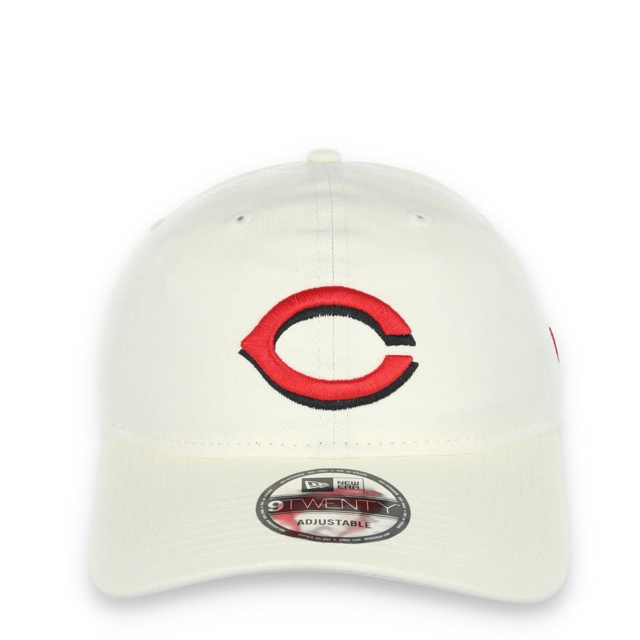 New Era Cincinnati Reds Core Classic 2.0 9Twenty Adjustable Hat-Ivory