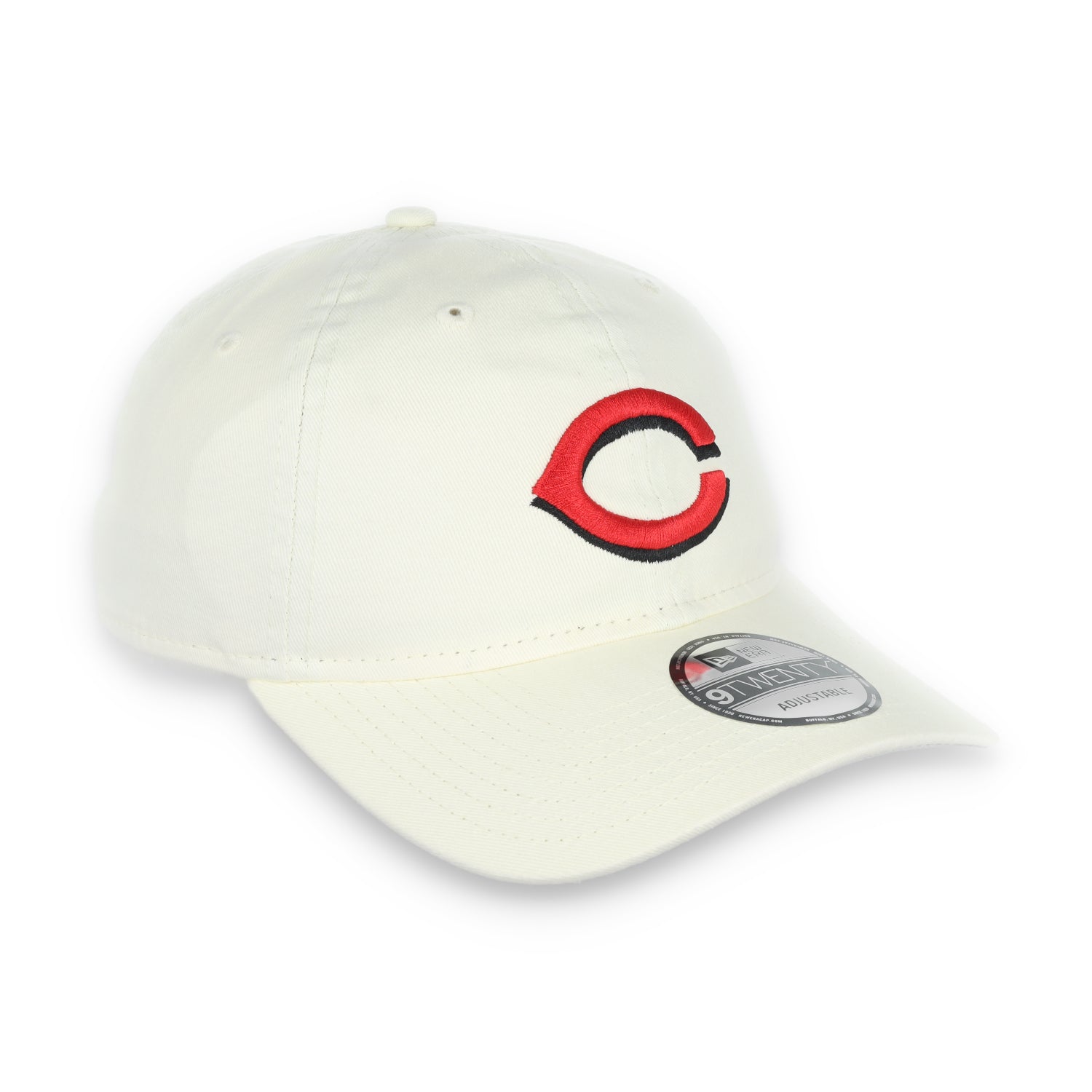 New Era Cincinnati Reds Core Classic 2.0 9Twenty Adjustable Hat-Ivory