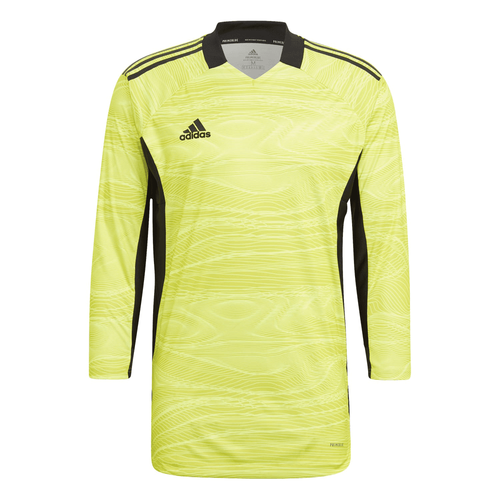 Adidas Condivo 21 Long Sleeve Goalkeeper Jersey - Acid Yellow