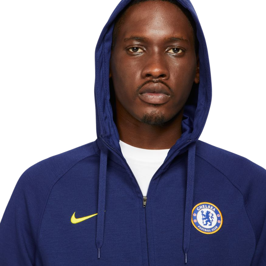 Nike Chelsea FC Men's 1/2-Zip Fleece Soccer Hoodie
