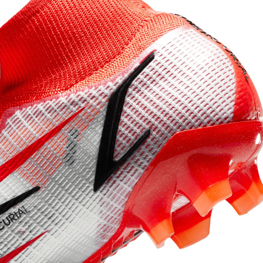 Nike Mercurial Superfly 8 Elite CR7 FG-CHILE RED/BLACK-GHOST-TOTAL ORANGE