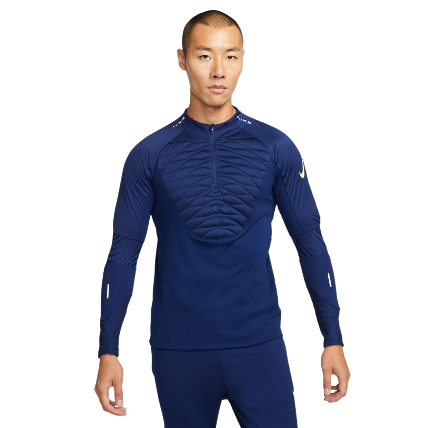 Nike Therma-Fit Strike Winter Warrior Men's Soccer Drill Top-Navy