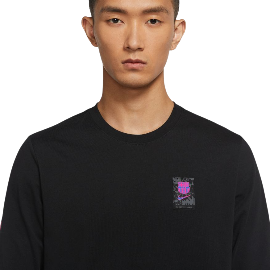 Nike FC Barcelona Men's Long-Sleeve T-Shirt