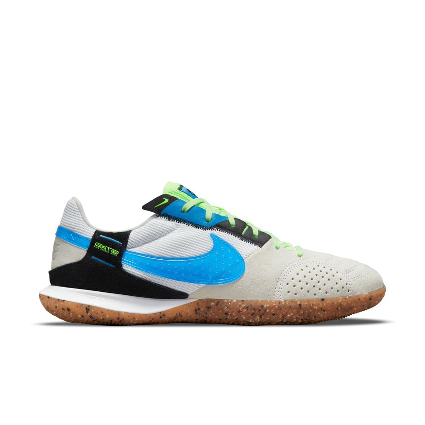 Nike Streetgato-WHITE/LT PHOTO BLUE-BLACK-LIME GLOW