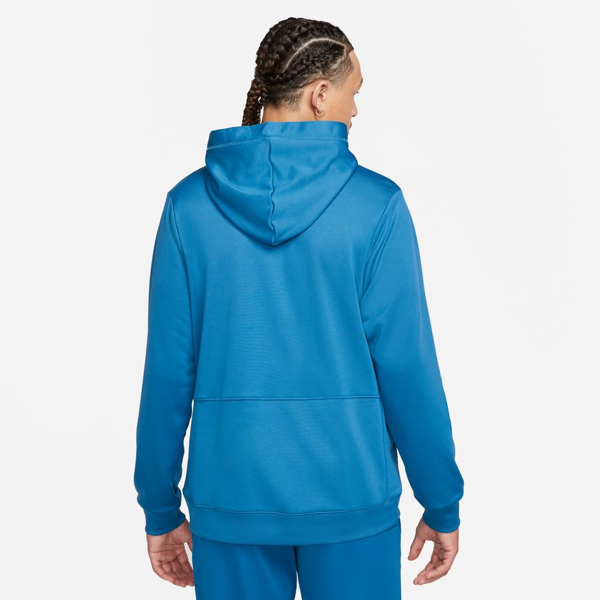 Nike F.C. Men's Soccer Hoodie - Dk Marina Blue/White/Black