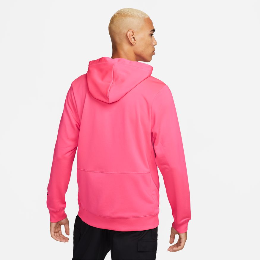 Nike F.C. Men's Soccer Hoodie-Hyper Pink/White/Black