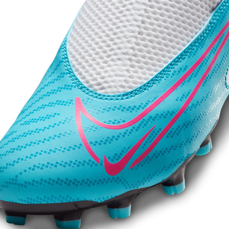 Nike Jr. Phantom GX Academy Dynamic Fit MG-BALTIC BLUE/PINK BLAST-WHITE-LASER BLUE