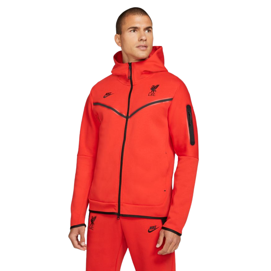 Liverpool FC Tech Fleece Windrunner Men's Full-Zip Hoodie