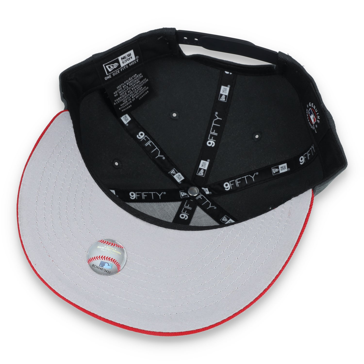 New Era Detroit Tigers 2-Tone Color Pack 9FIFTY Snapback Hat- Grey/Scarlet