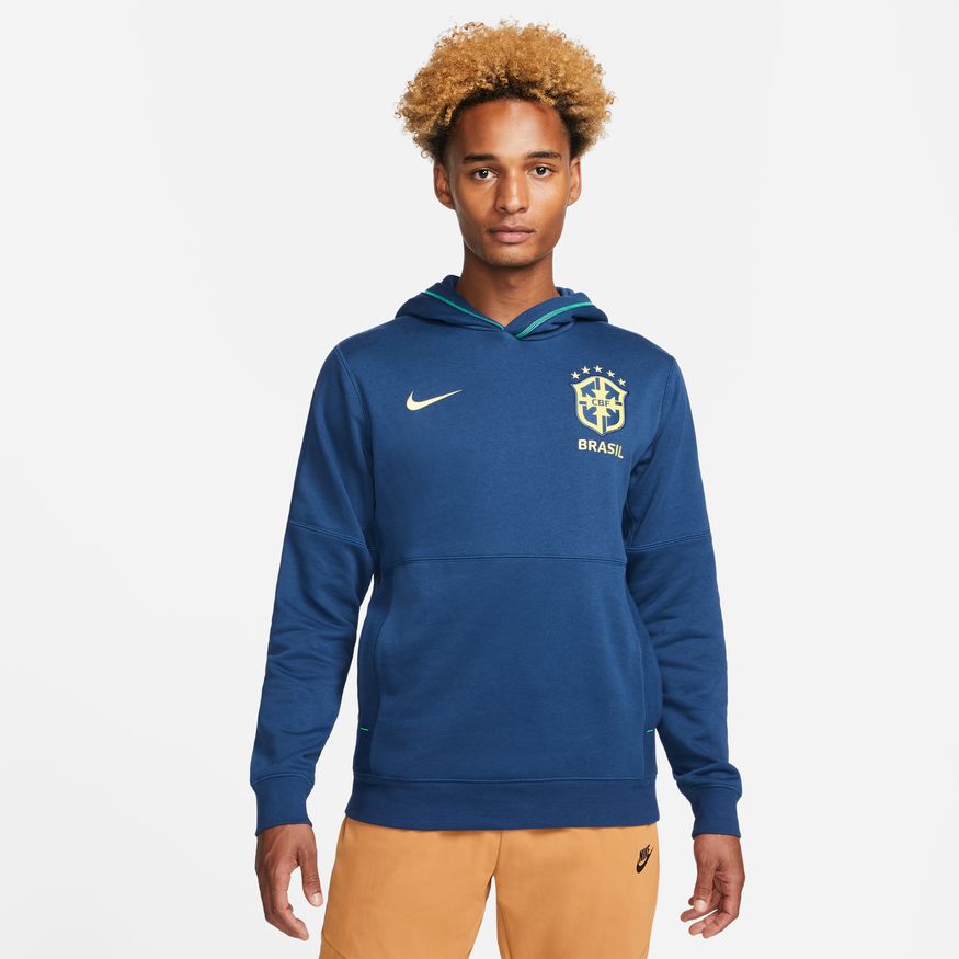 Nike Brazil Travel Men's Fleece Soccer Hoodie