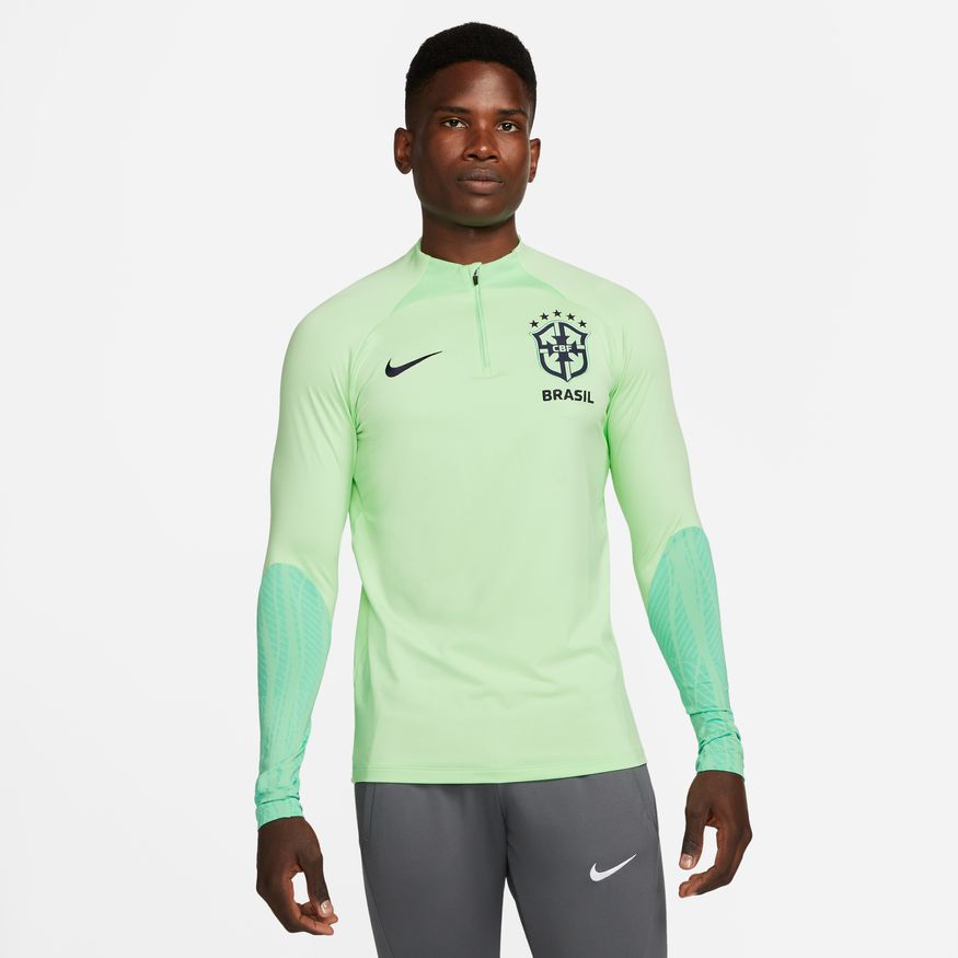 Brazil Strike Men's Nike Dri-FIT Knit Soccer Drill Top