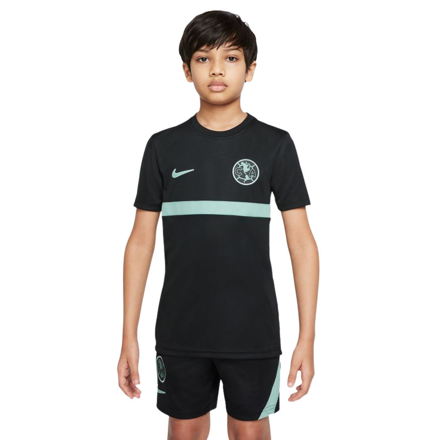 Nike Club América Academy Pro Big Kids' Nike Dri-FIT Short-Sleeve Soccer Top