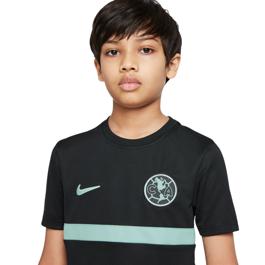 Nike Club América Academy Pro Big Kids' Nike Dri-FIT Short-Sleeve Soccer Top